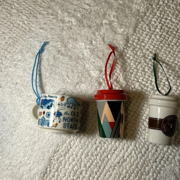 Starbucks Coffee Company Set of 4 Ornaments Collectibles 2016/2017/2018/2019 - Picture 4 of 16